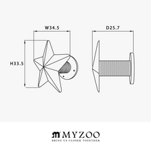 画像をギャラリービューアに読み込む, 【猫用】爪とぎ MYZOO-STAR