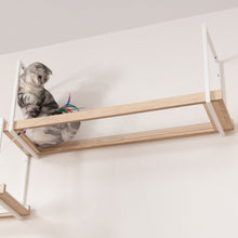 画像をギャラリービューアに読み込む, 【猫用】キャットステップ・ウォールシェルフ MYZOO-AVENUE(クリア)