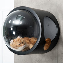 画像をギャラリービューアに読み込む, 【猫用(小型犬)】ベッド MYZOO-宇宙船GAMMA(ブラック)