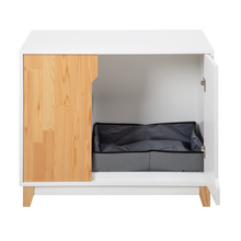 画像をギャラリービューアに読み込む, 【猫用】トイレ収納ボックス(トイレ付) MYZOO-OMEGA SLIDE