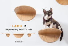 画像をギャラリービューアに読み込む, 【猫用】キャットステップ MYZOO-ROUND LACK(無地) ×2枚