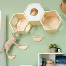 画像をギャラリービューアに読み込む, 【猫用】キャットステップ MYZOO-ROUND LACK(クリア) ×1枚