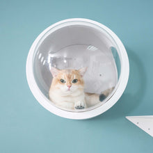 画像をギャラリービューアに読み込む, 【猫用(小型犬)】ベッド MYZOO-宇宙船GAMMA(ホワイト)