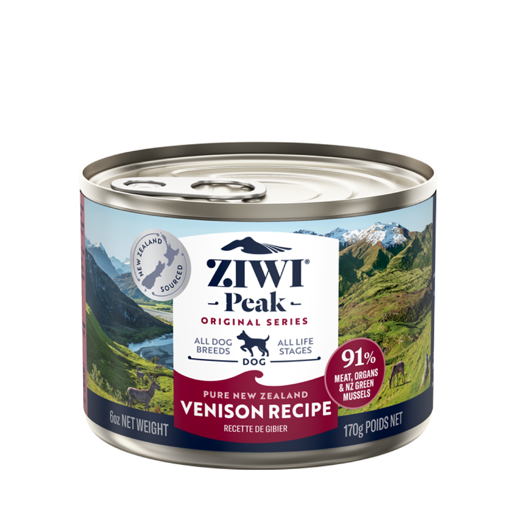 【犬用】ZIWI ドッグ缶 ベニソン（鹿肉） 12缶セット