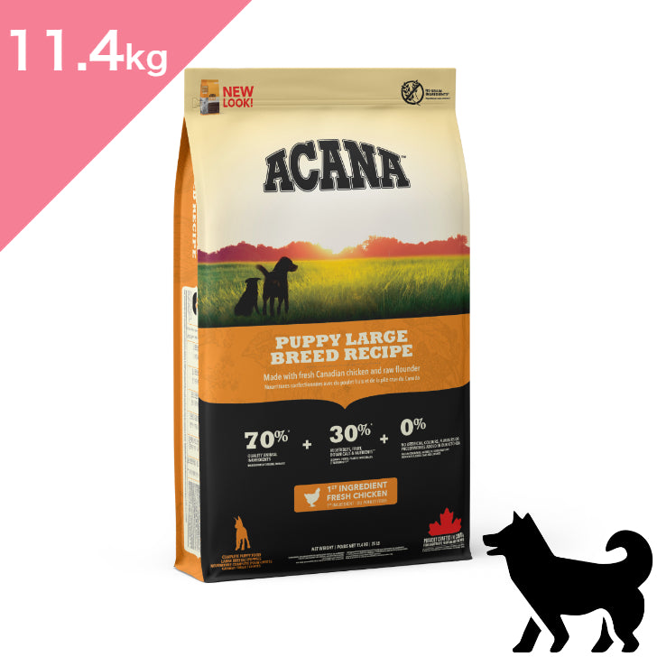 【犬用】アカナ パピーラージブリードレシピ （ACANA  PUPPY LARGEBREED RECIPE） 正規品