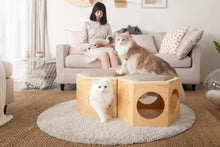 画像をギャラリービューアに読み込む, 【猫用】部品 MYZOO-六角ハウスチェアプレート（無地）
