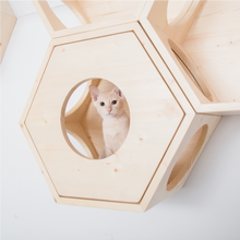画像をギャラリービューアに読み込む, 【猫用】部品 MYZOO-六角ハウスカバー（無地）

